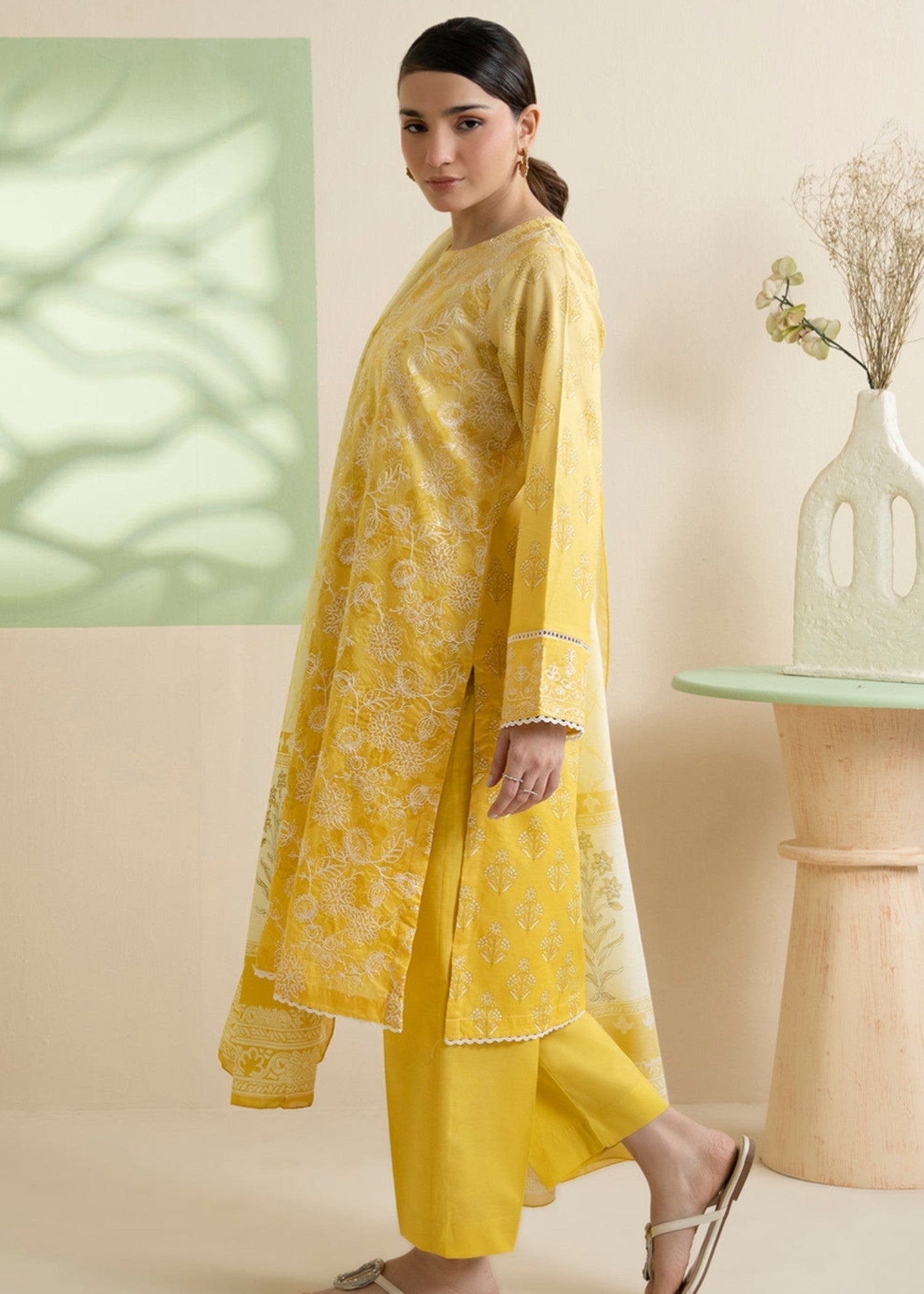 Zellbury WPS2531832 Yellow Women 3pcs