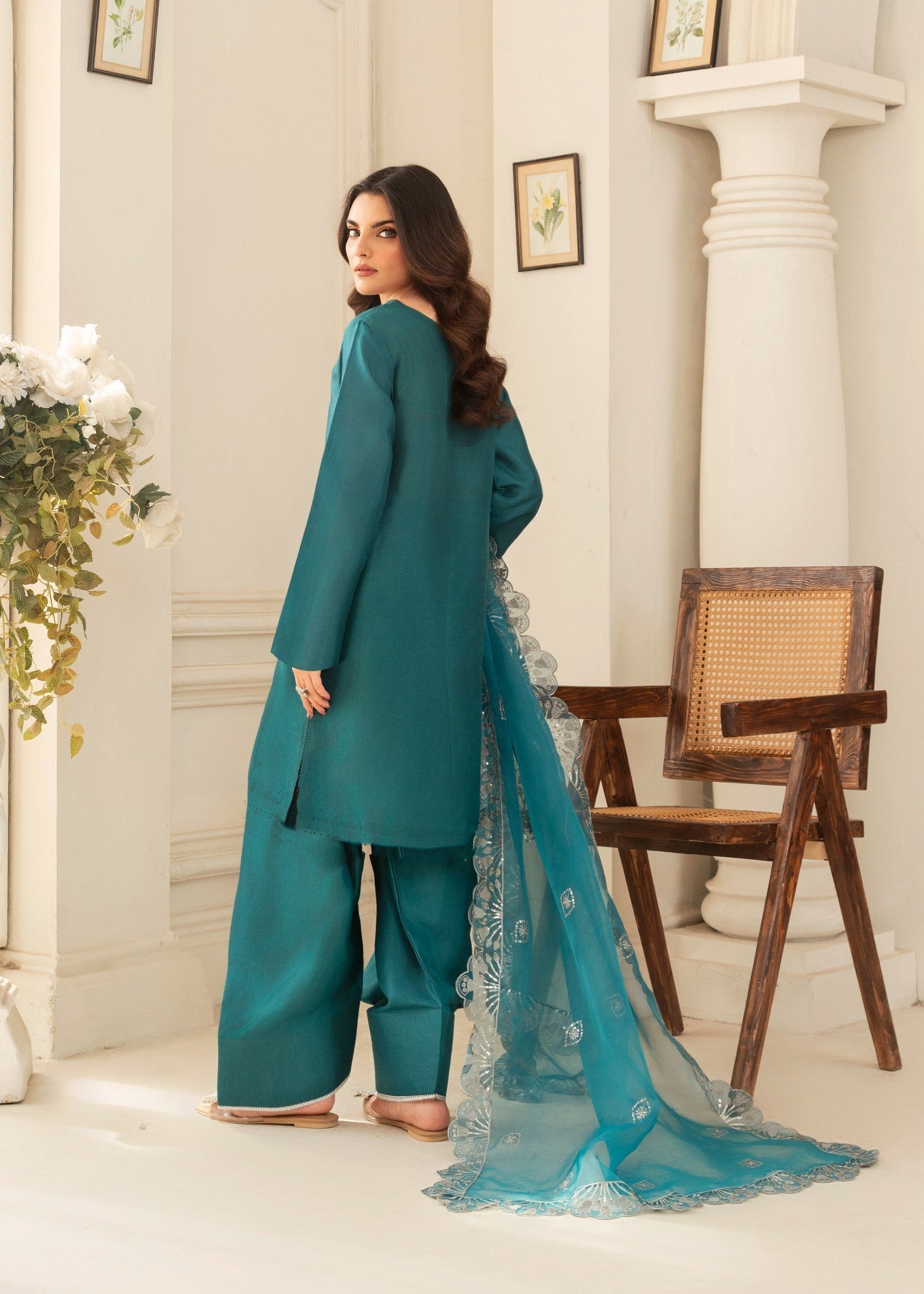 Zoya&Zafar Farshi Shalwar 08 Women 3pcs