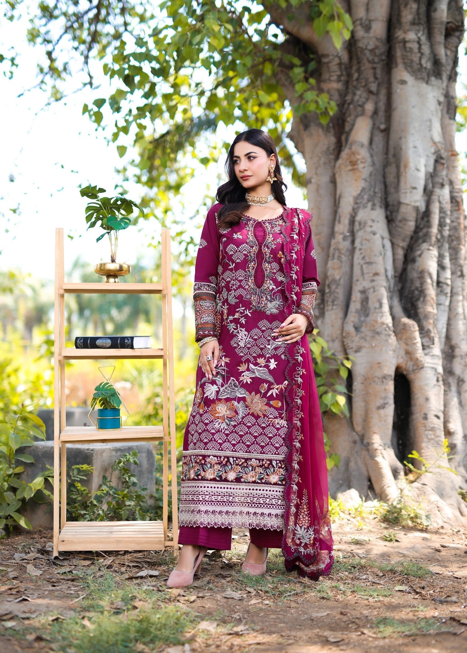 Imtiazbyalrubab Rose Ember Women 3pcs