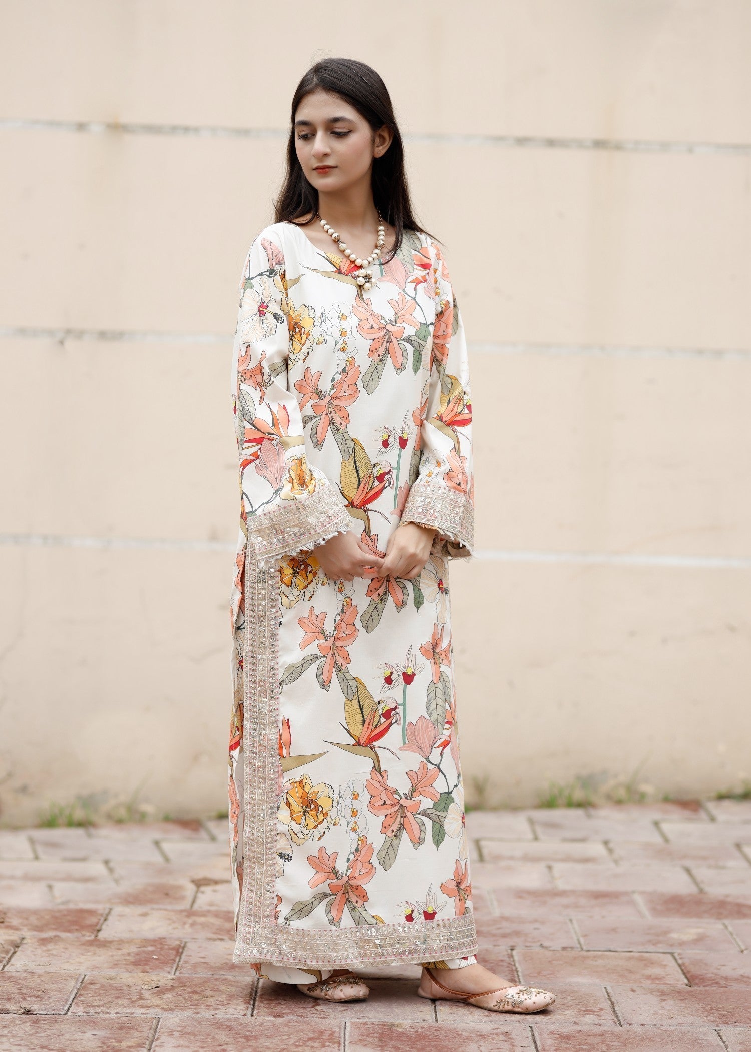Maharani Official Allure Flora | Stitched Suit Women 2pcs