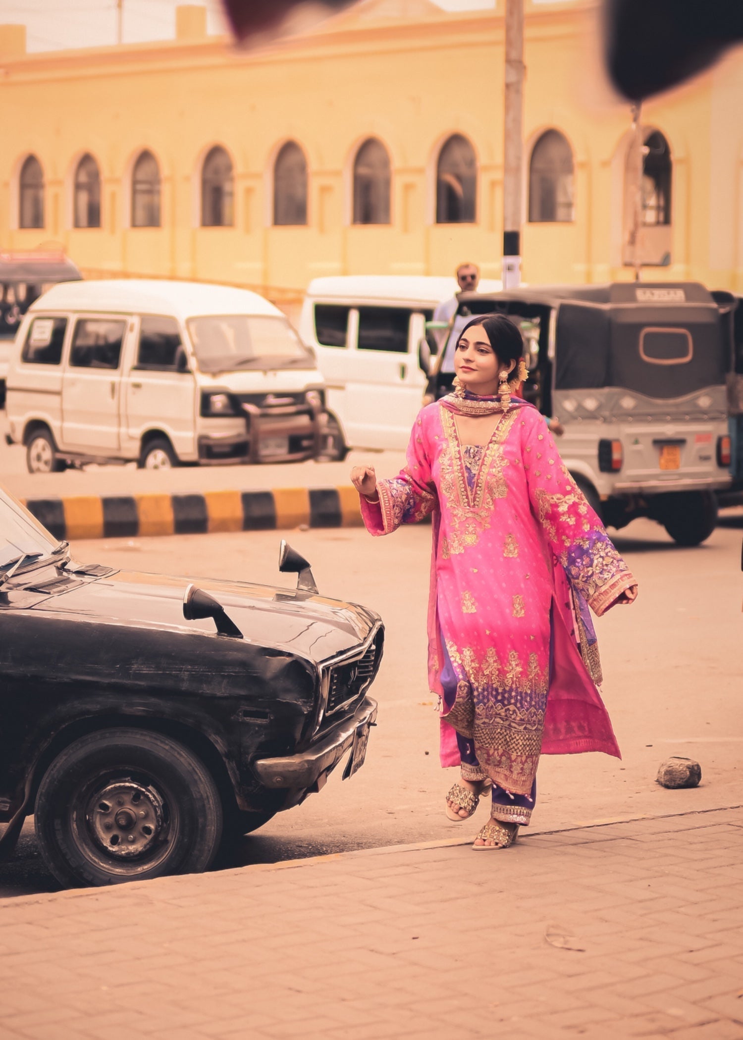 Suits By Sadia Desi glam Women 3pcs