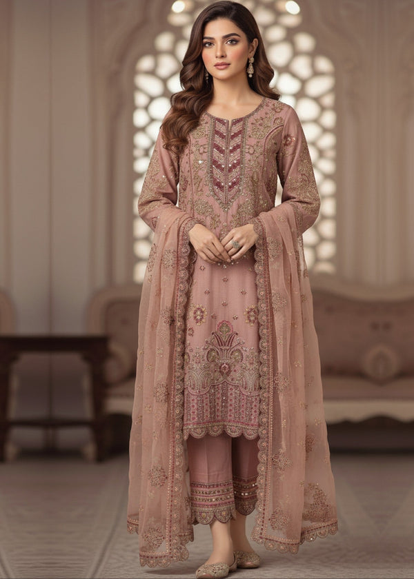 Diara Couture ESHAL US 548 M. PEACH Women 3pcs