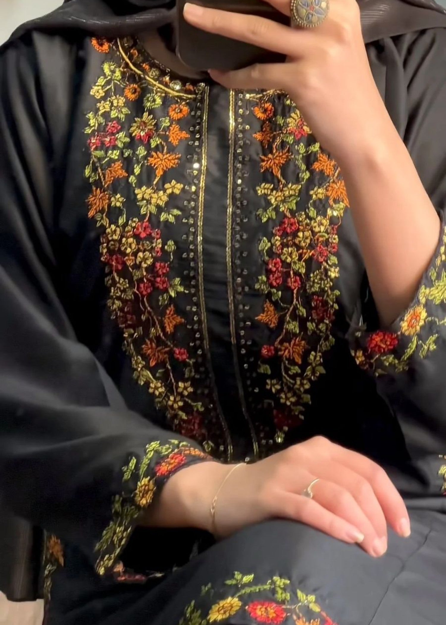 Haraj Collections Classic Noir Women 2pcs