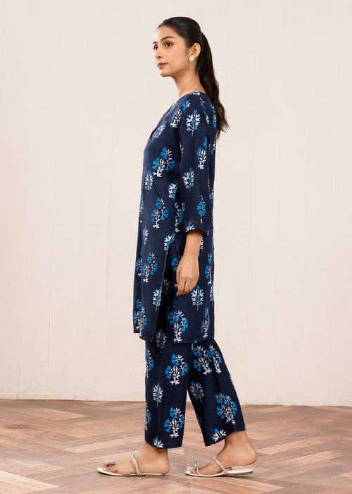 Anabya Garments Kanwal Blue Women 2pcs