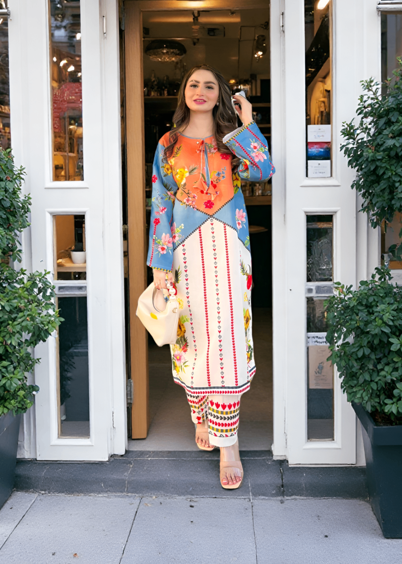 Anabya Garments SUNY 002 Women 2pcs