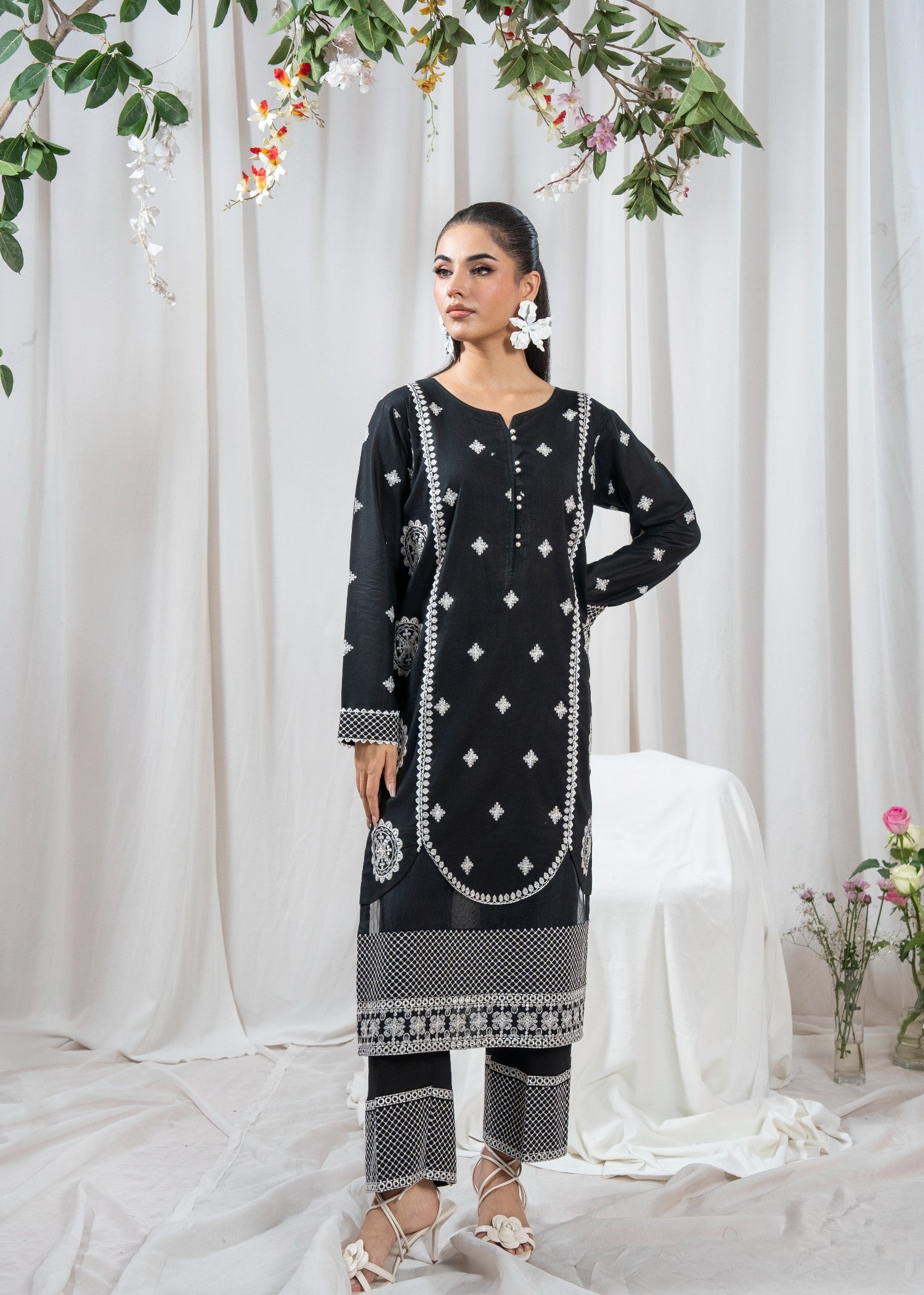 Zoya&Zafar Qalamkar Art Women 2pcs