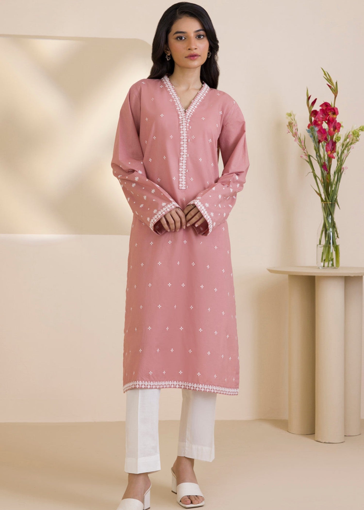 Zellbury WPS2512591 Pink Women 1pcs