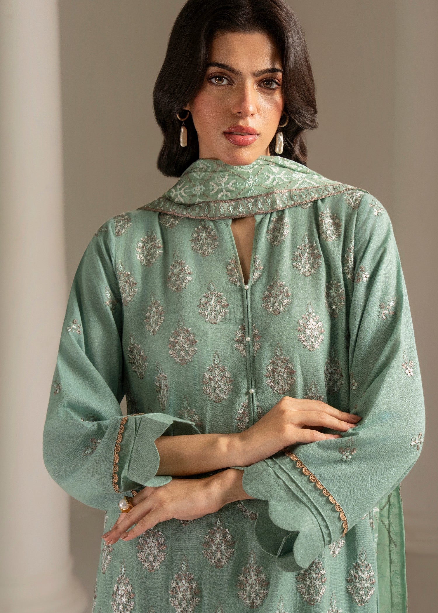 Zoya&Zafar Saffron Women 3pcs