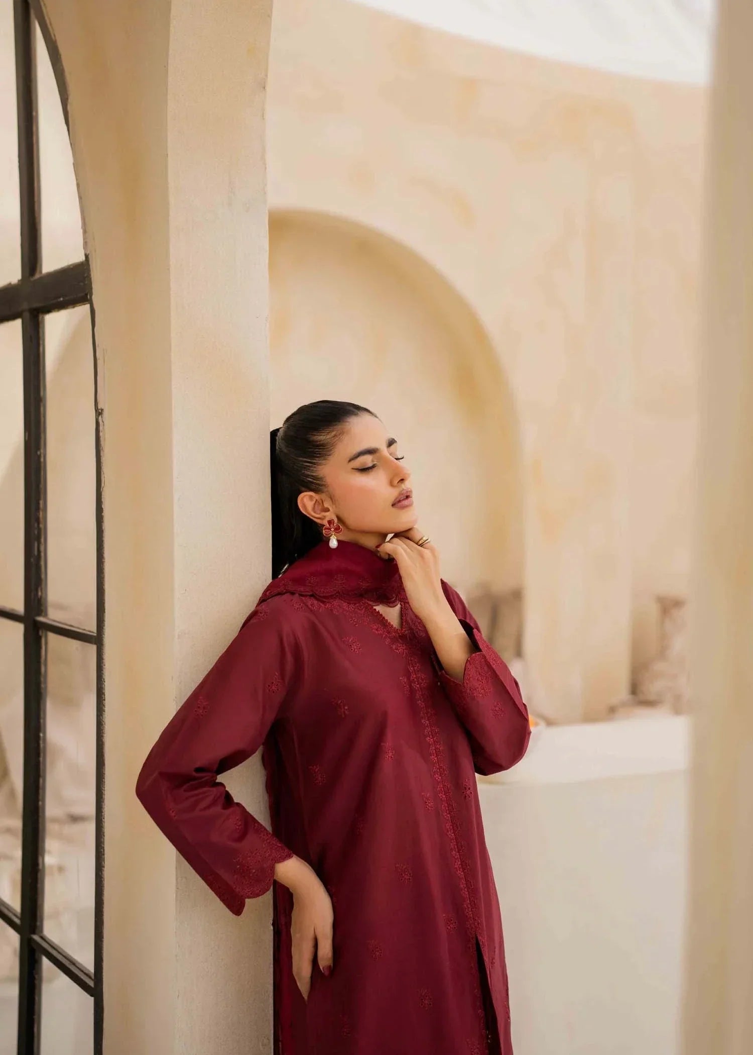 Ayesha Asif CELESTIAL BERRY SUIT Women 3pcs