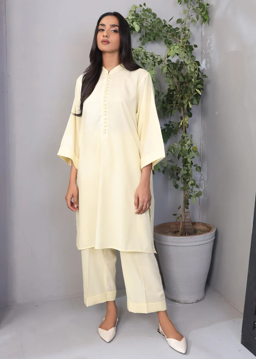 Rashid Textile Stitched – Solid Co ord – 1018 Women 2pcs