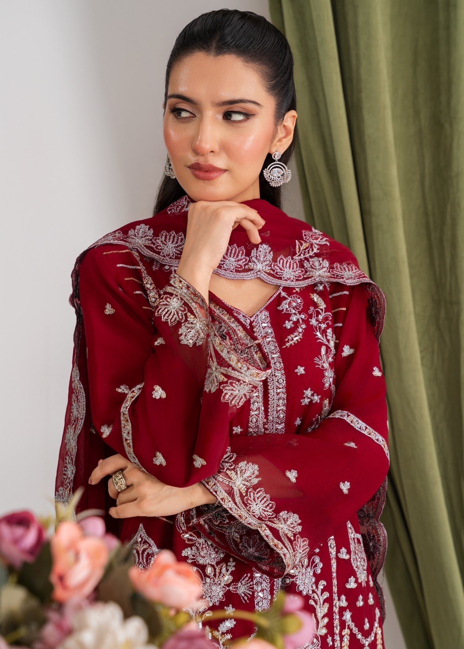 Four Season Boutique LAYLA MAROON Women 3pcs