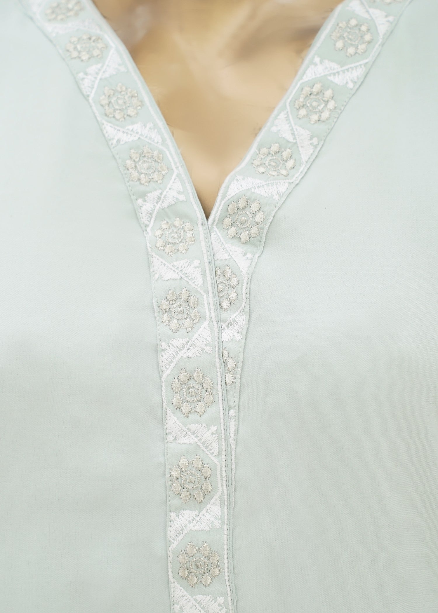 AYLA STUDIO Solid Embroidered SE250402 HAREEM Women 2pcs