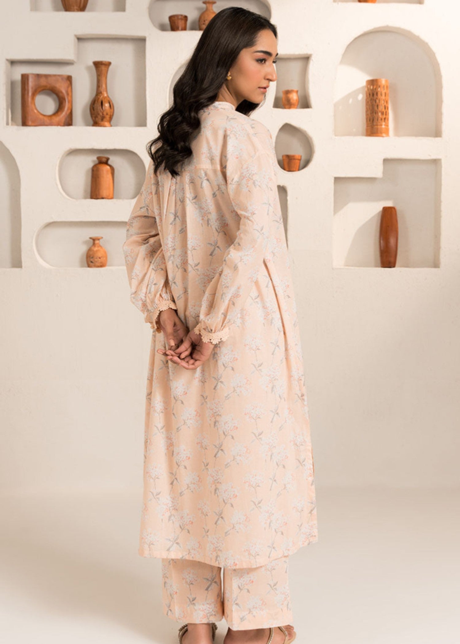 Cross Stitch PEACH GLOW 0125RTWPRTLWN0107 Women 2pcs