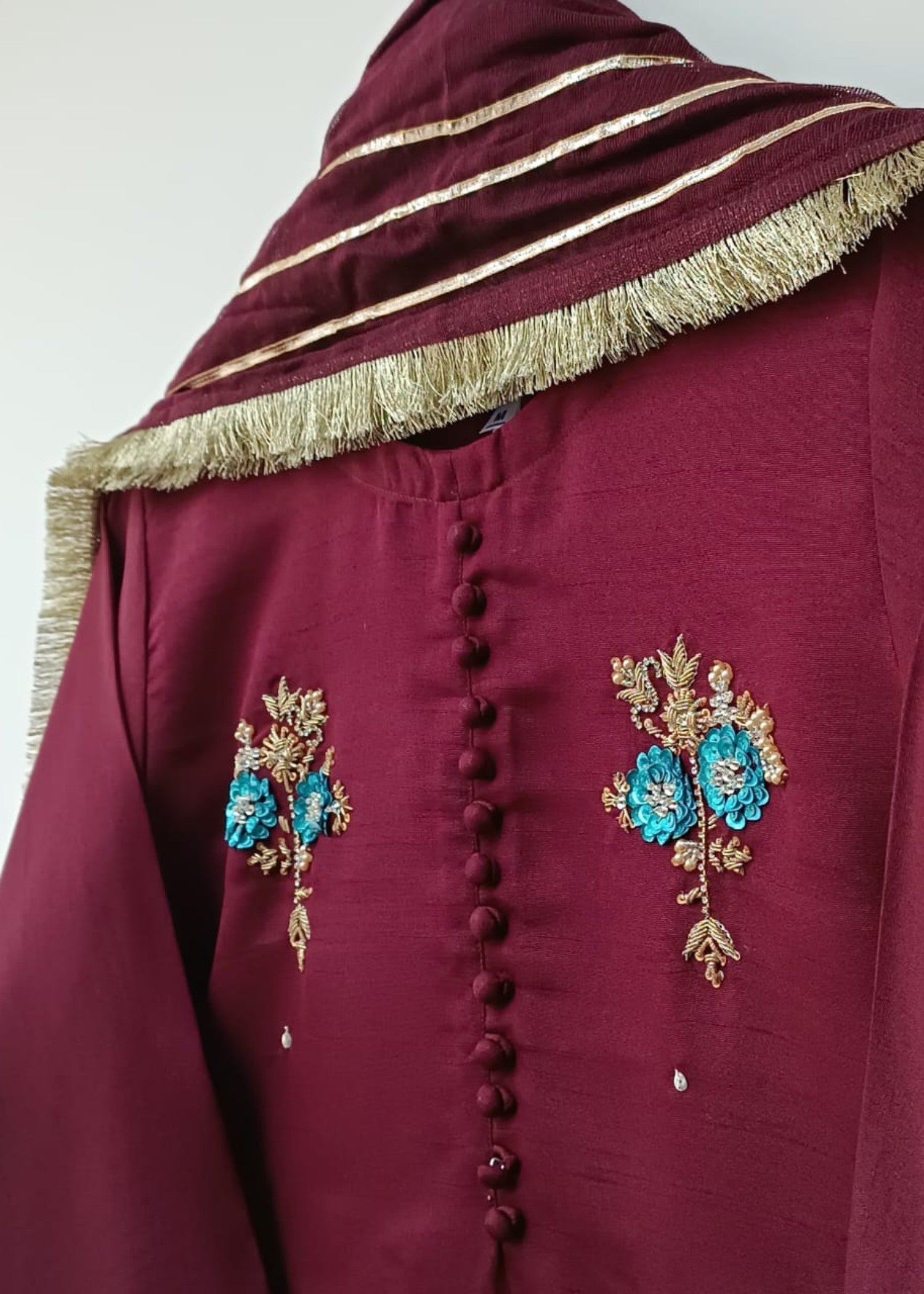 Lubana Store Esita 02 Maroon Women 3pcs