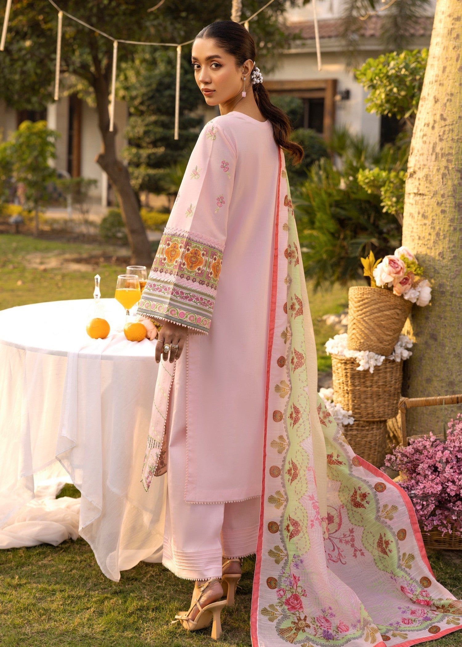 Tessa Blush Bloom Pret Women 3pcs