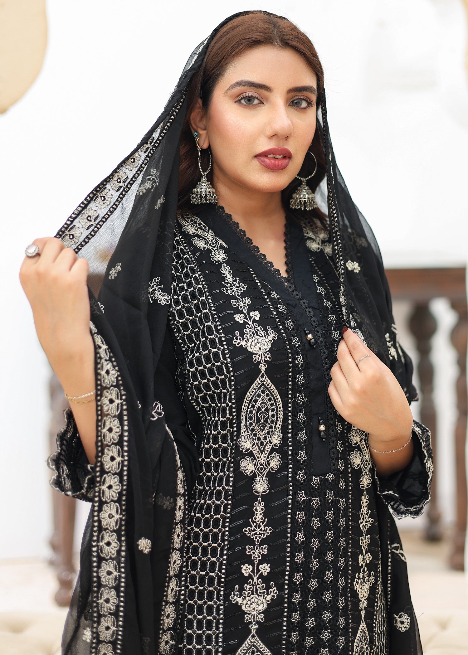 Umer Aayan BLACK BONITA Women 3pcs