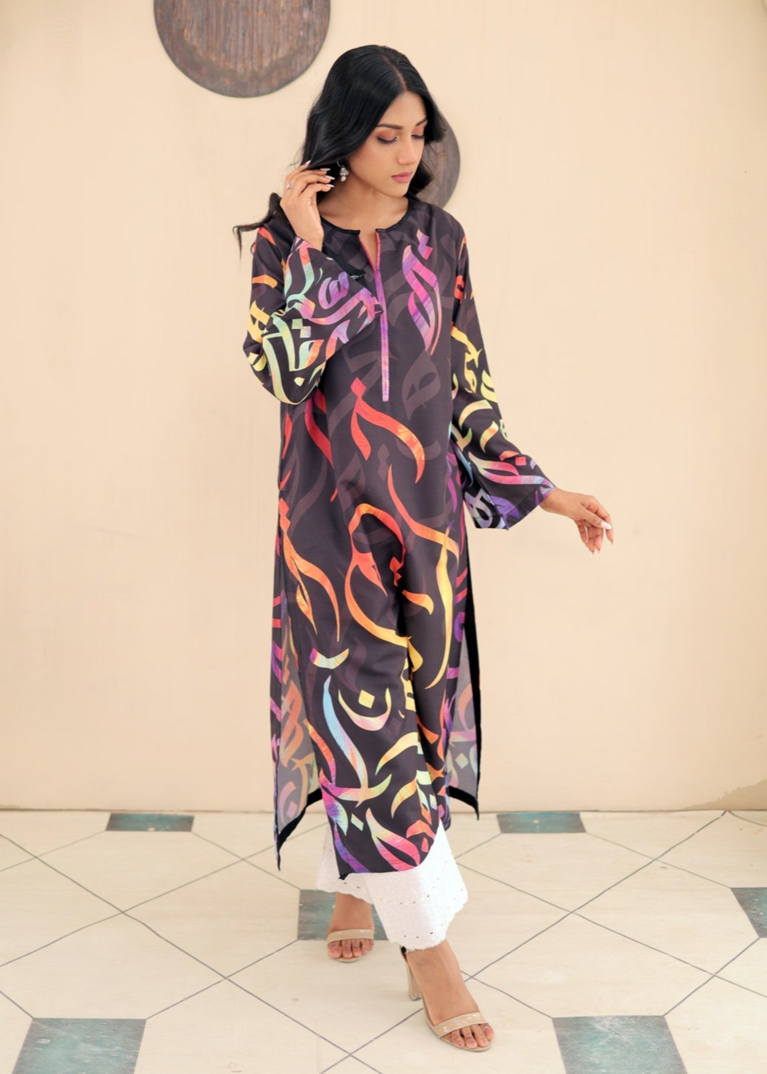 Tng (The Next Generation) Huroof Shirt | Swiss | Multi Women 1pcs