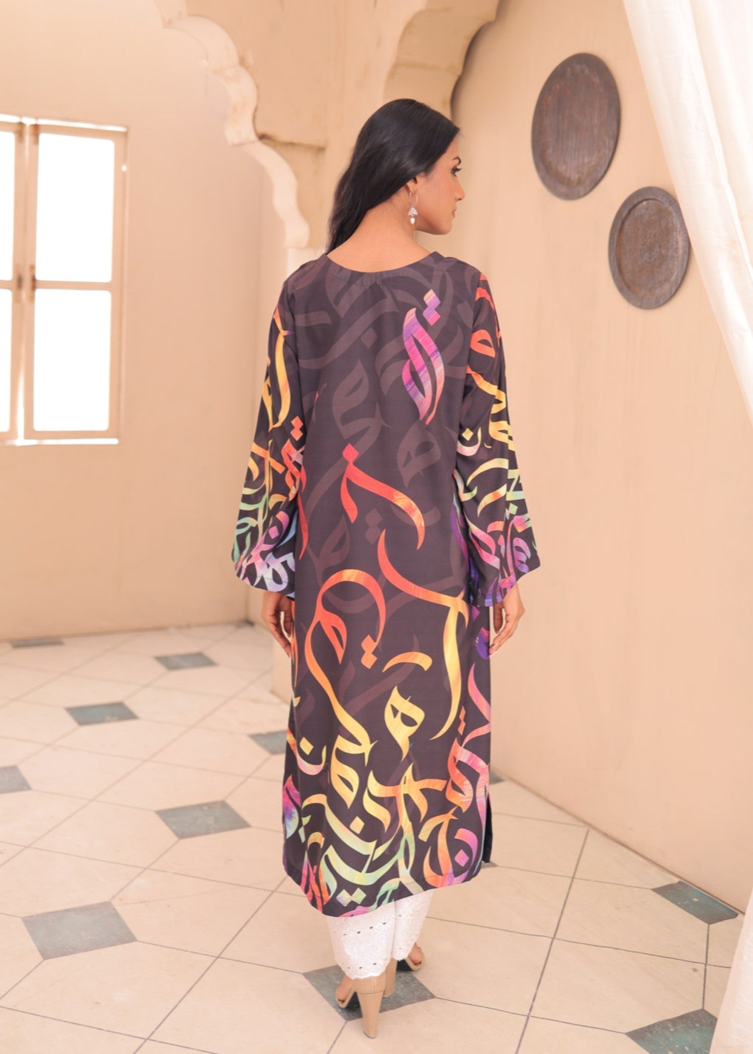 Tng (The Next Generation) Huroof Shirt | Swiss | Multi Women 1pcs