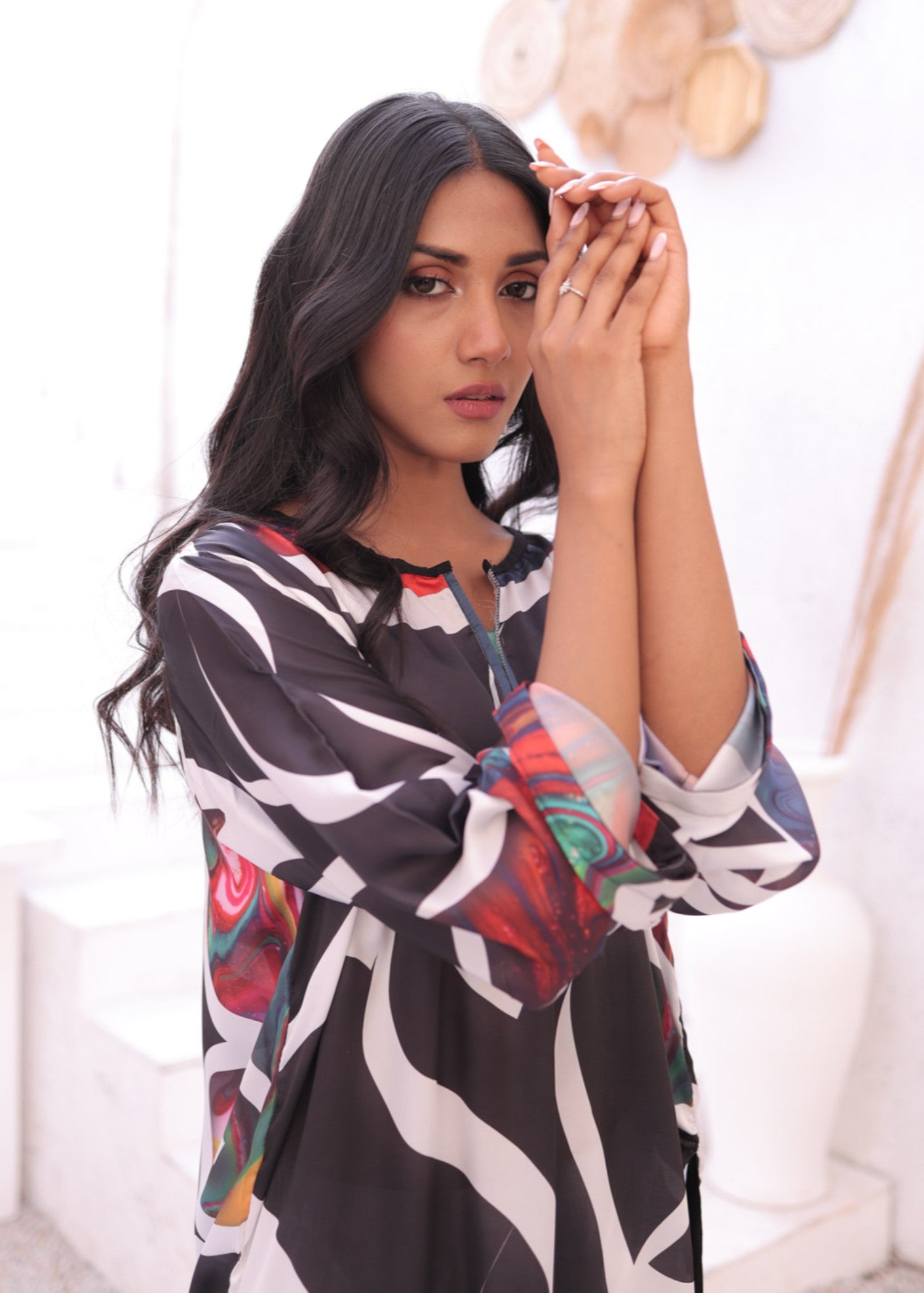 Tng (The Next Generation) Gulzaar Shirt | Crepe Women 1pcs