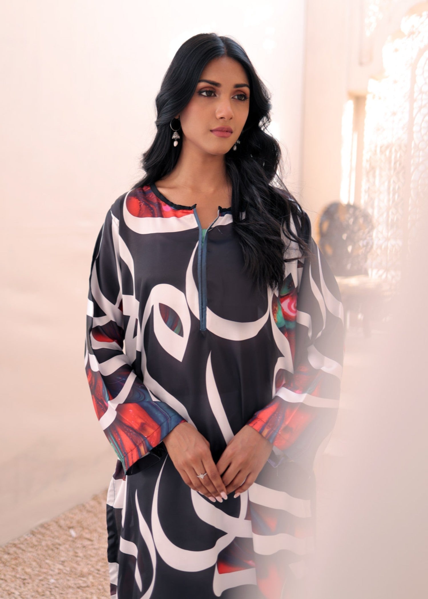 Tng (The Next Generation) Gulzaar Shirt | Crepe Women 1pcs