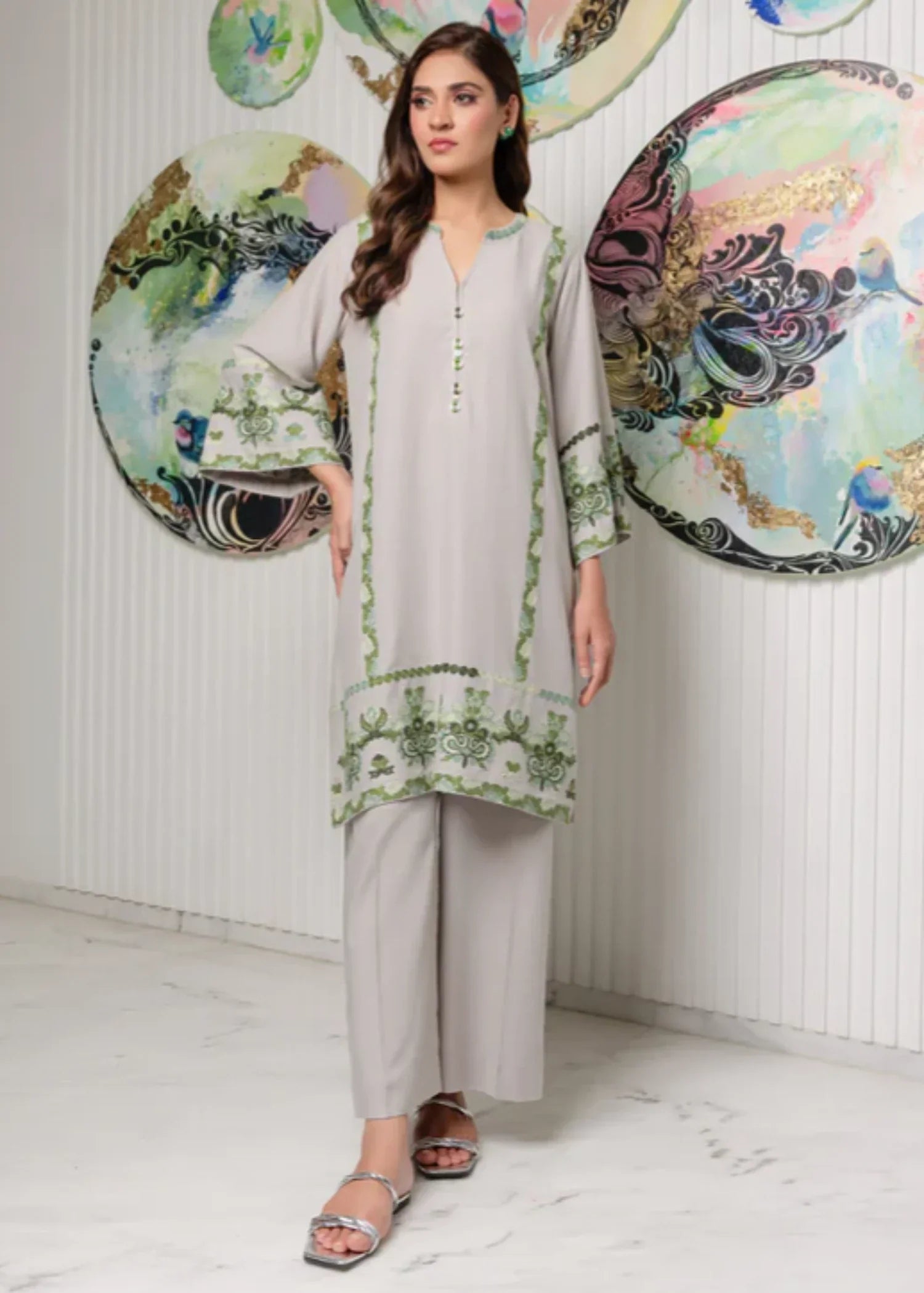 Gulabi Gota sisli Women 2pcs