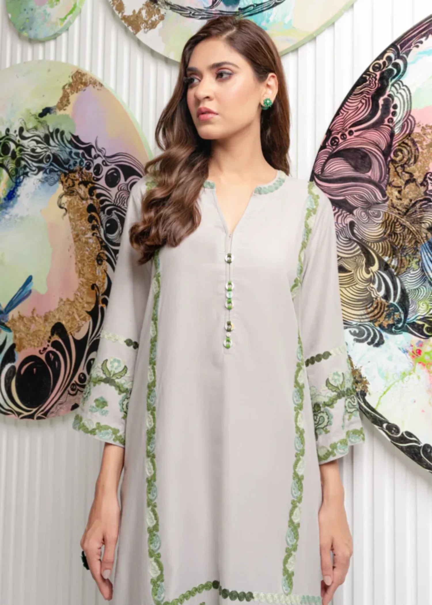 Gulabi Gota sisli Women 2pcs