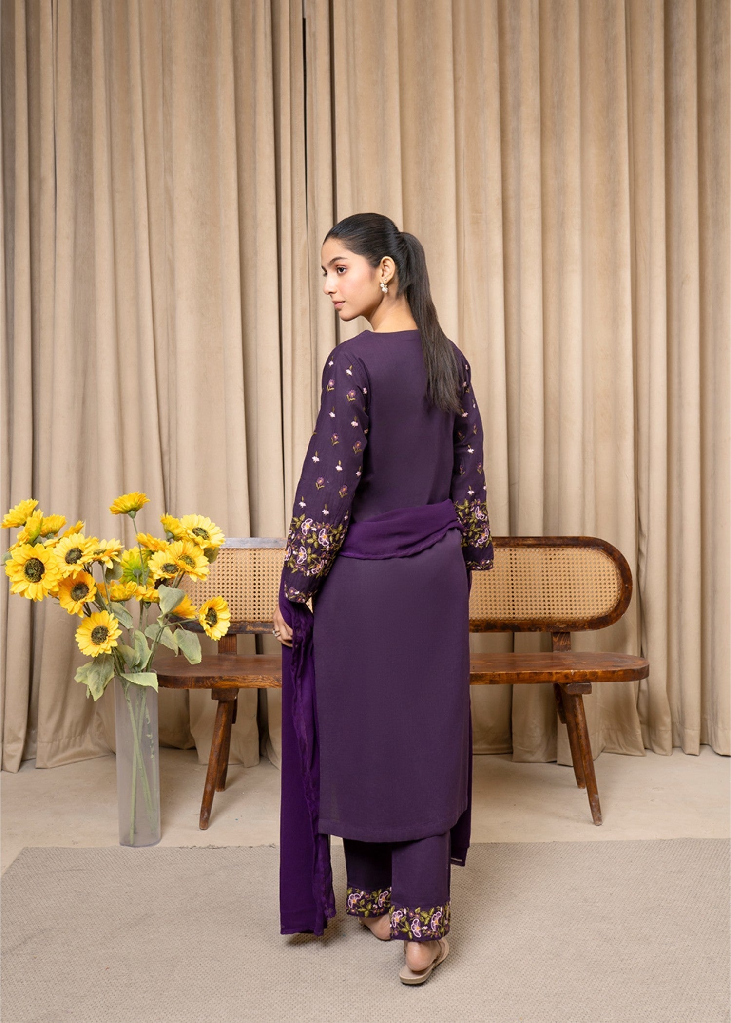 Aqs n Man Purple Blossom AM 013 Women 3pcs