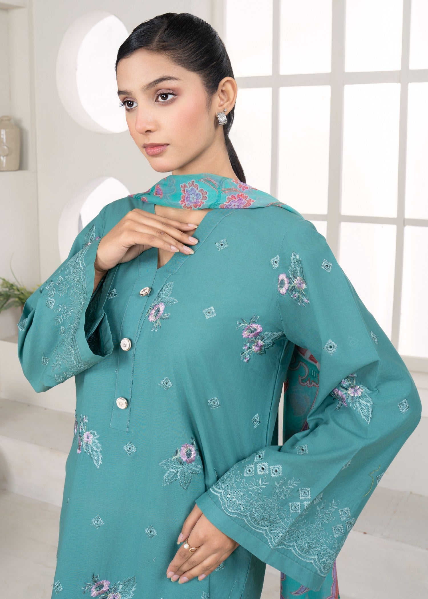 Meem Designs Sea Green Women 3pcs