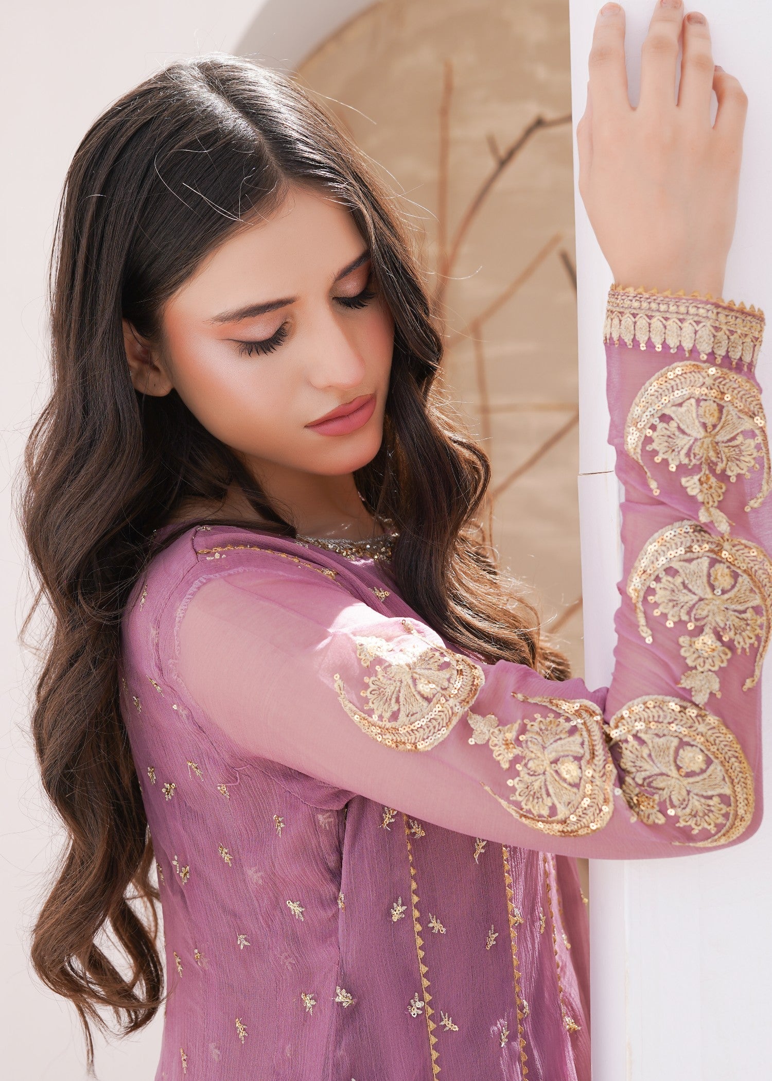 Ayesha Closet surtaal lavender Women 3pcs