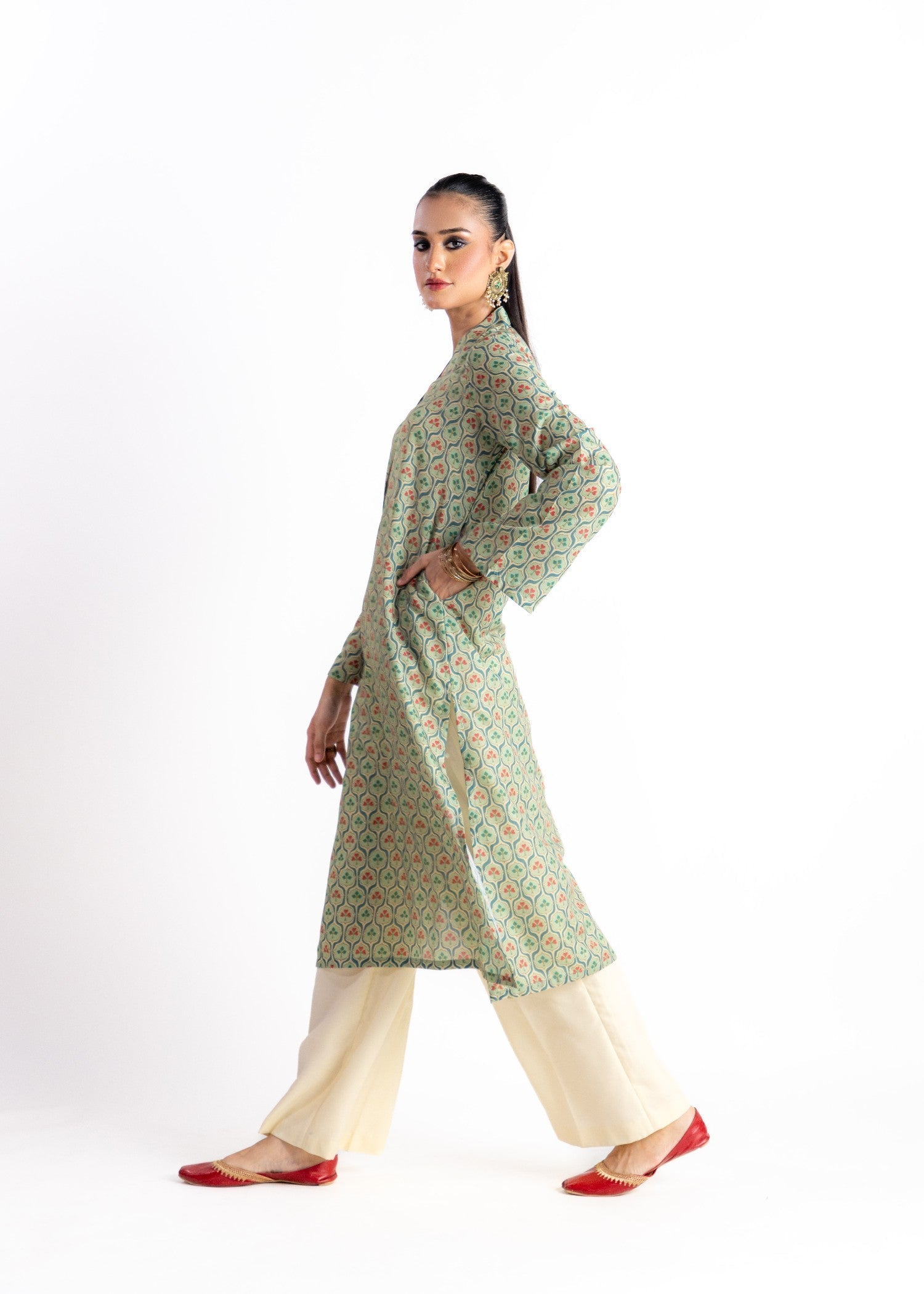 Daak & Co. Teenpatti Kurta Women 1pcs