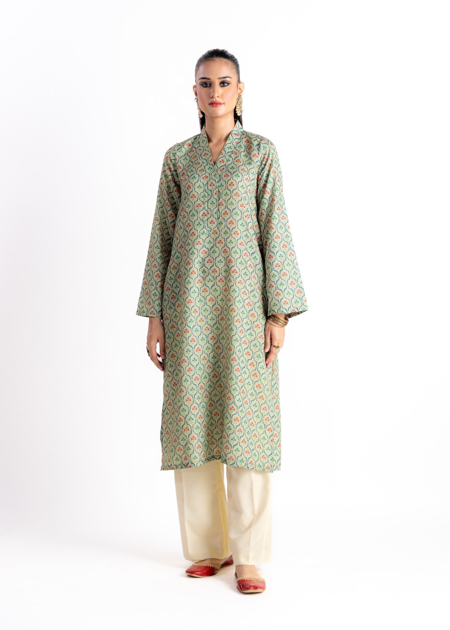 Daak & Co. Teenpatti Kurta Women 1pcs