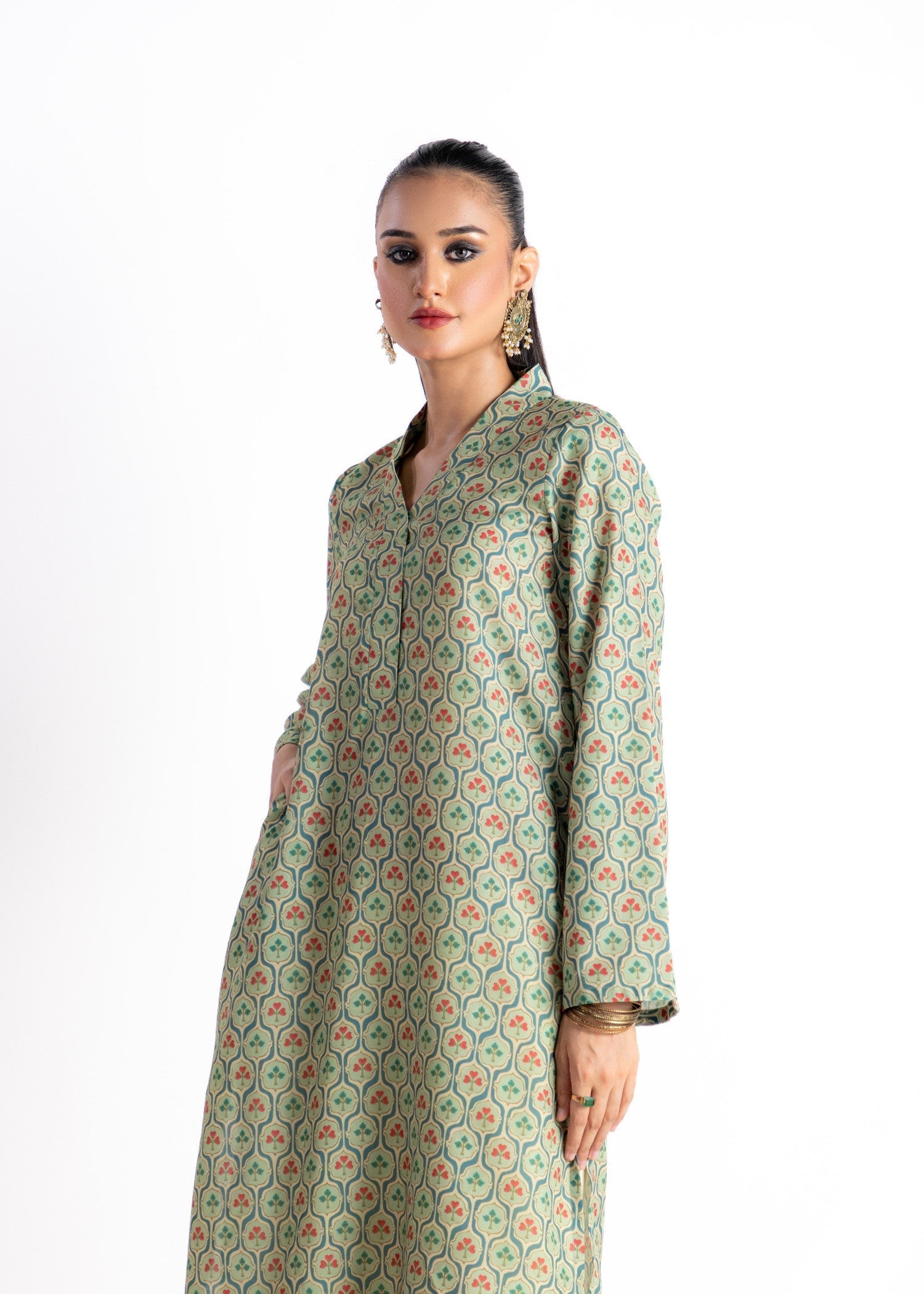 Daak & Co. Teenpatti Kurta Women 1pcs