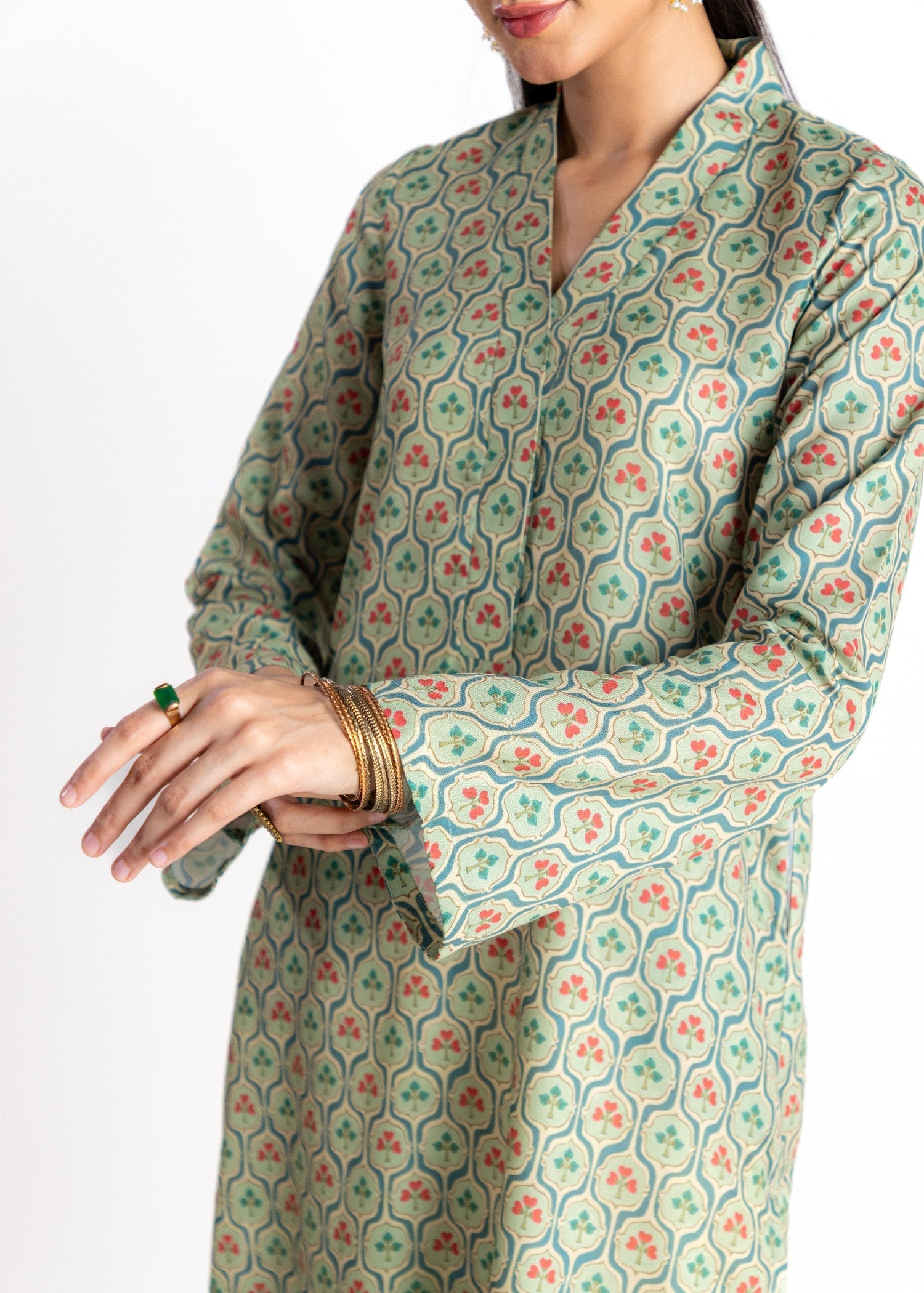 Daak & Co. Teenpatti Kurta Women 1pcs