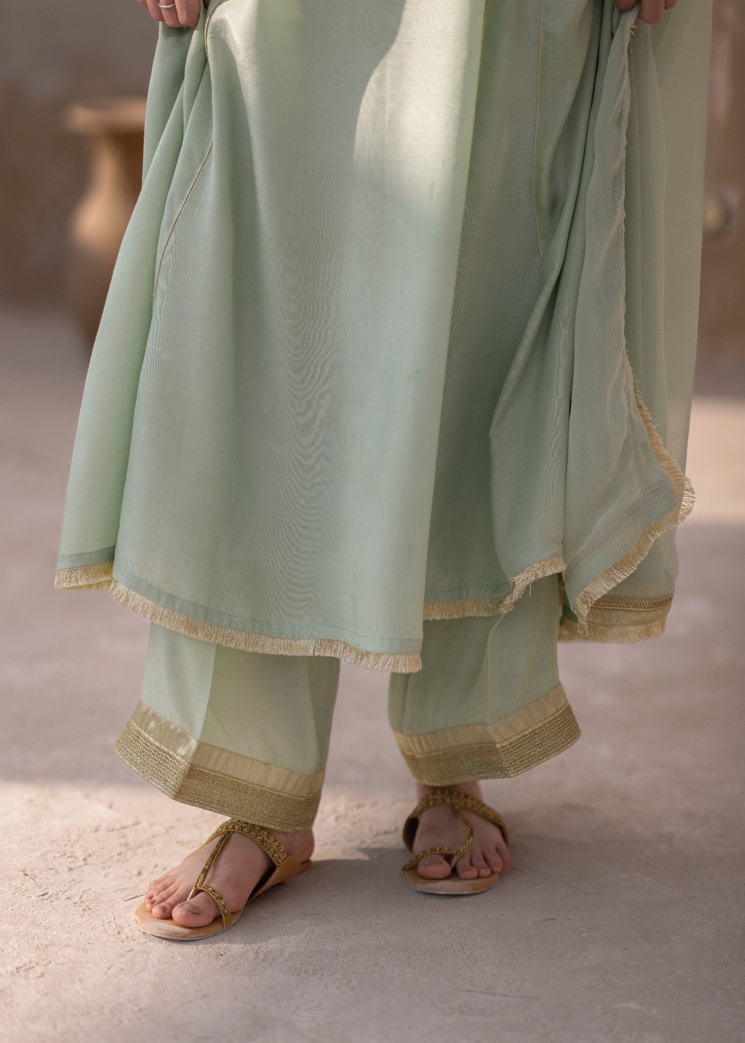 Daak & Co. Sona Mint Green () Women 4pcs