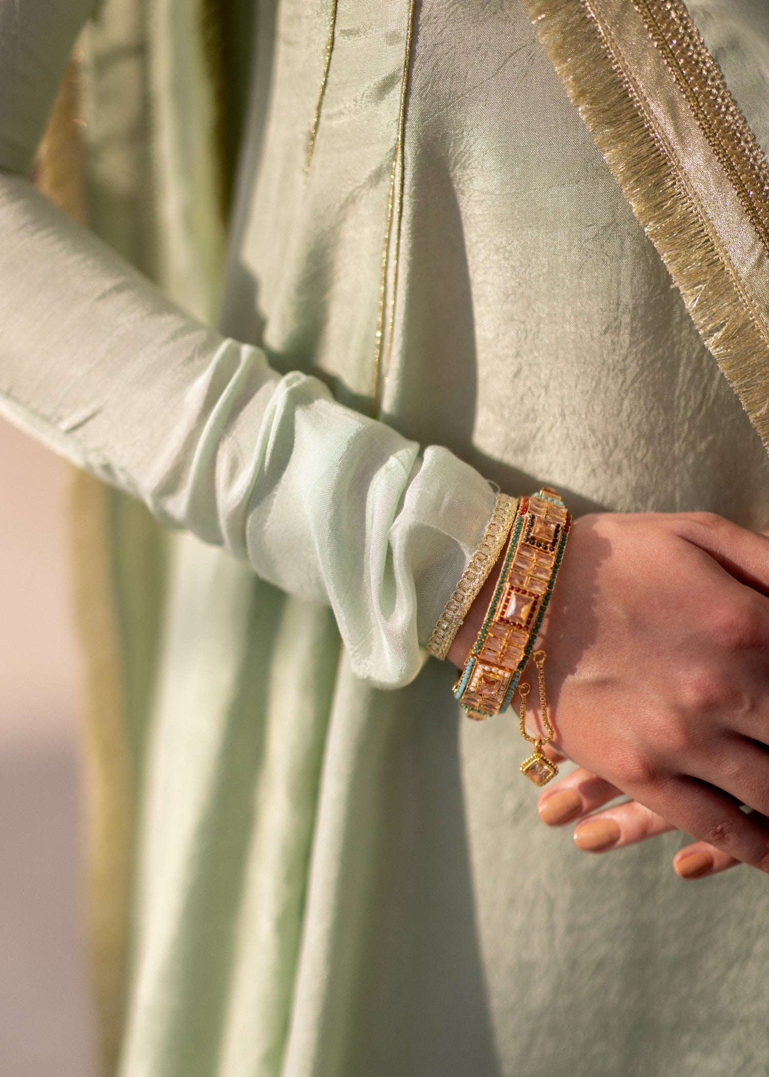 Daak & Co. Sona Mint Green () Women 4pcs