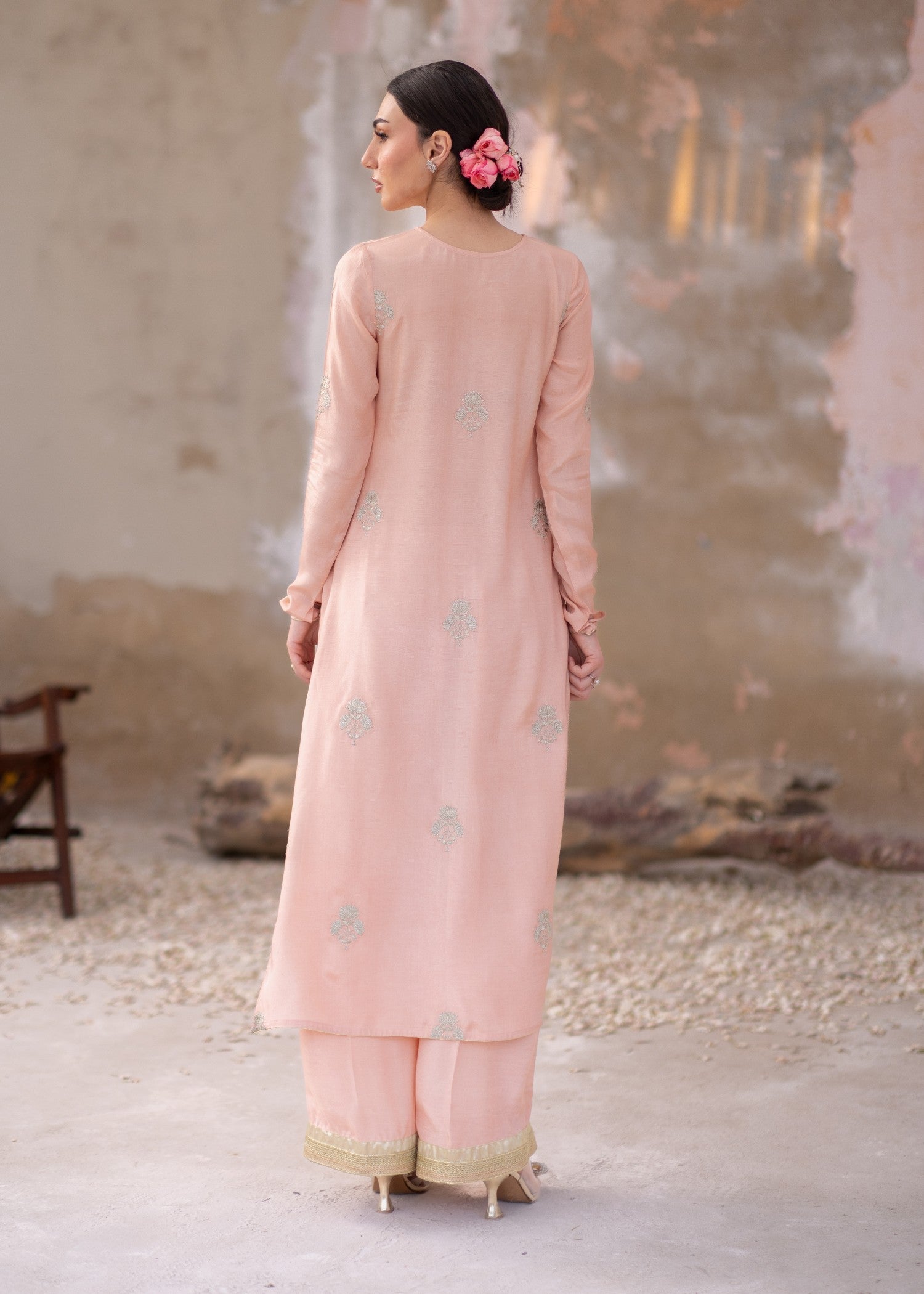 Daak & Co. Gulmina Blush Pink () Women 3pcs