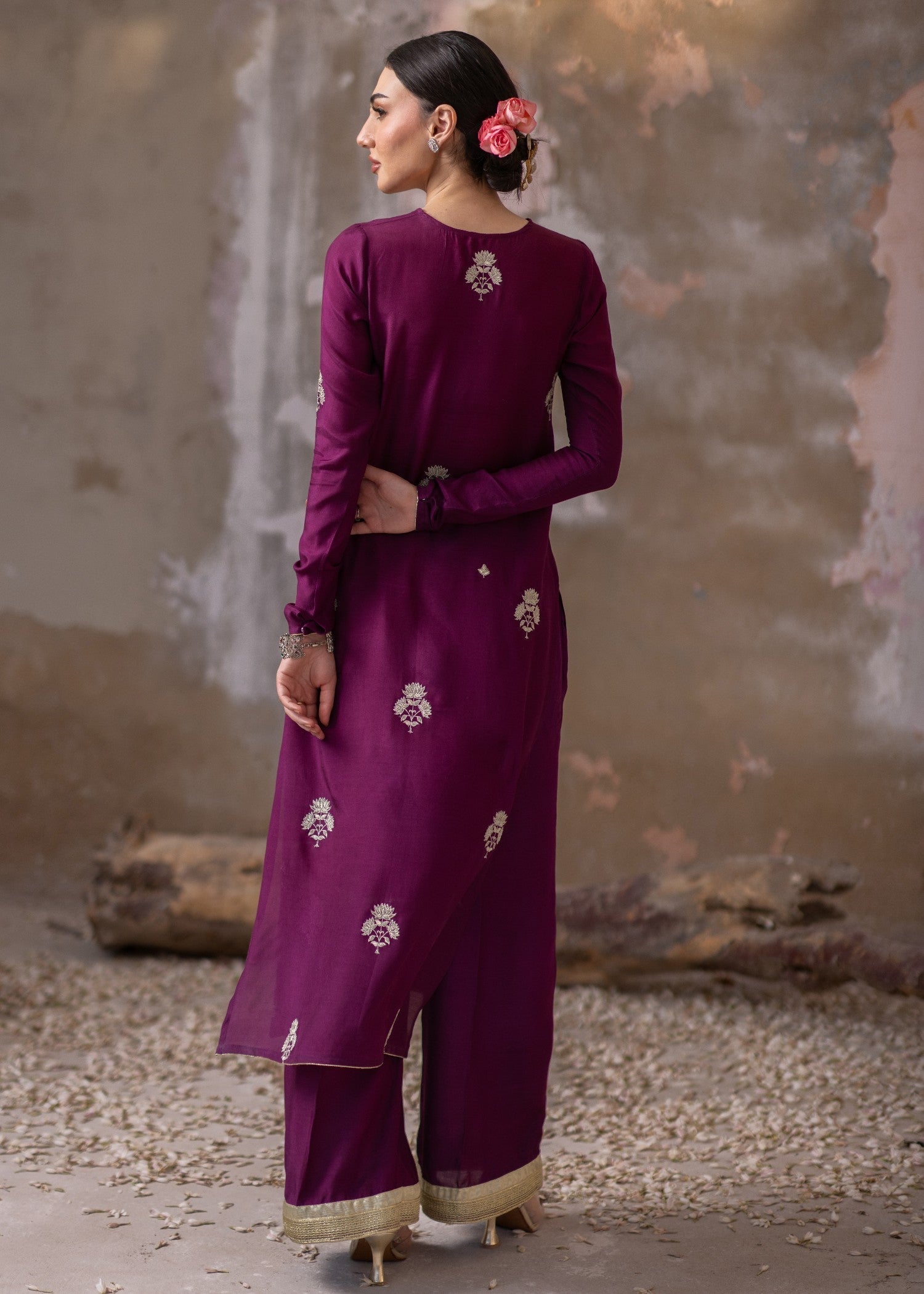 Daak & Co. Gulmina Purple () Women 3pcs