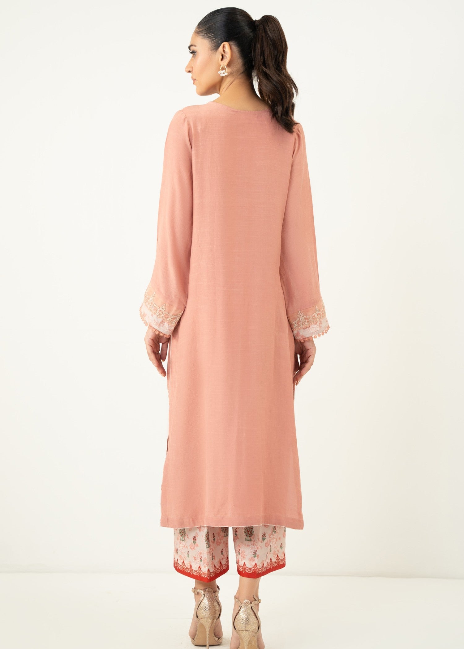 Zeen Stitched Embroidered Raw Silk Suit WZM24522 Women 2pcs