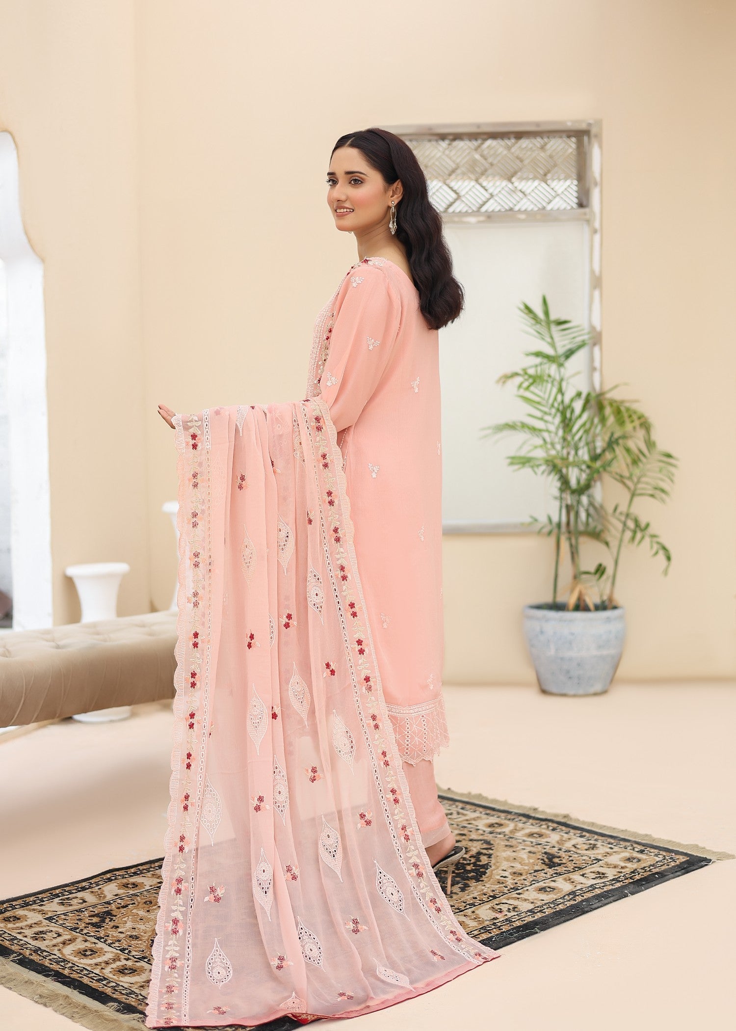 Umer Aayan PEACH BONITA Women 3pcs