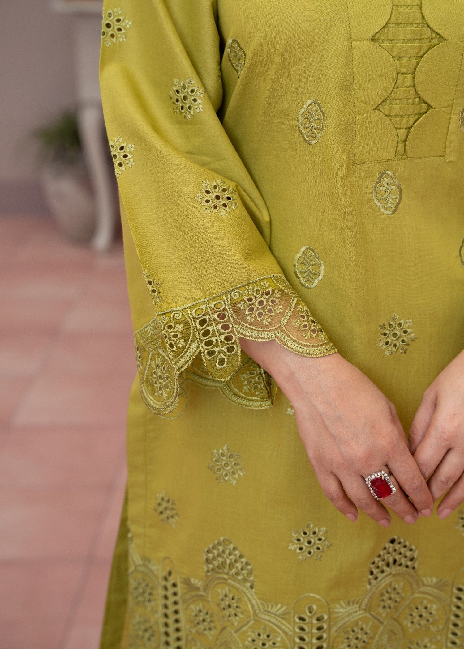 Waniya Awais WAL V1 D#2 Stitched Women 3pcs