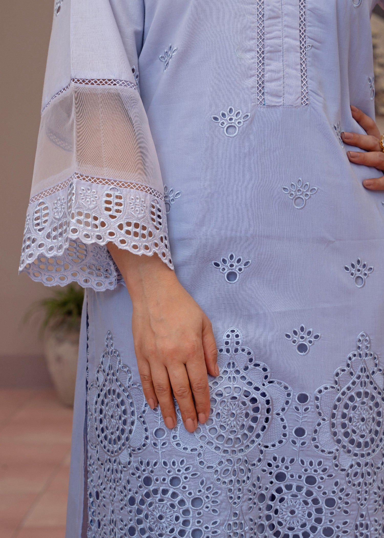 Waniya Awais WAL V1 D#1 Stitched Women 3pcs