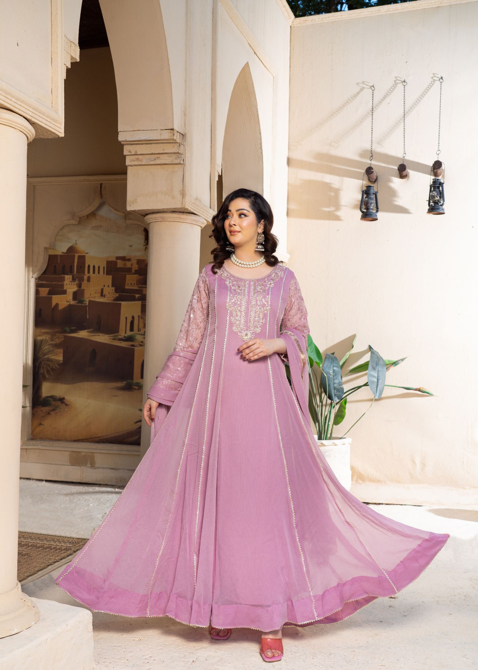 Alsiyab Raani Lilac Women 3pcs