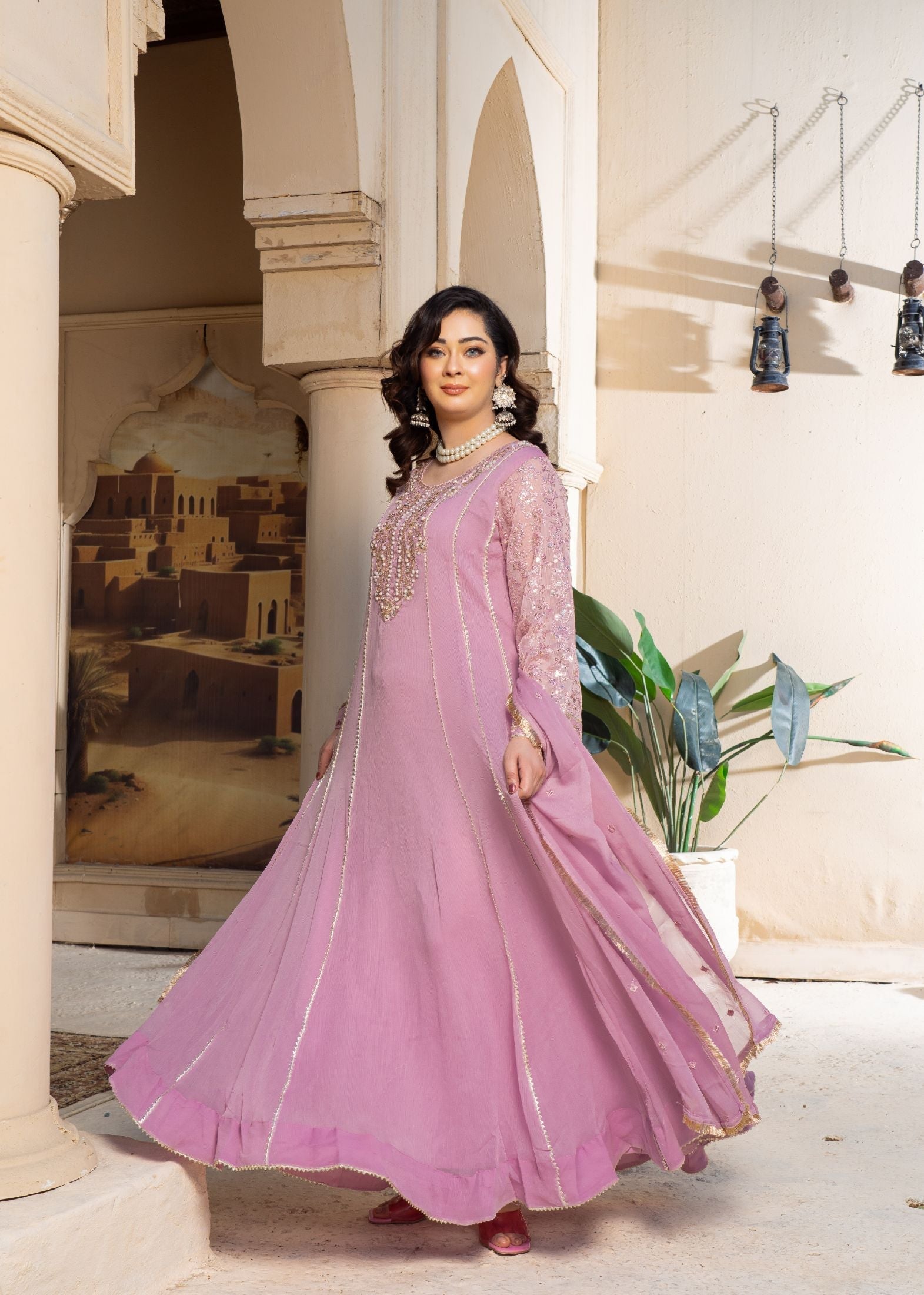 Alsiyab Raani Lilac Women 3pcs