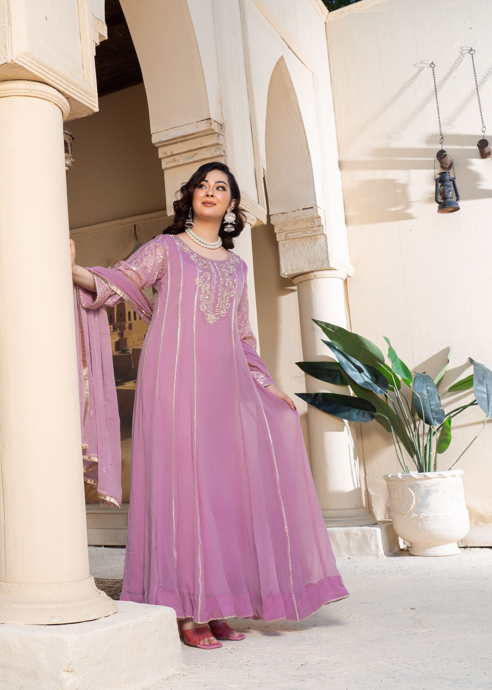 Alsiyab Raani Lilac Women 3pcs