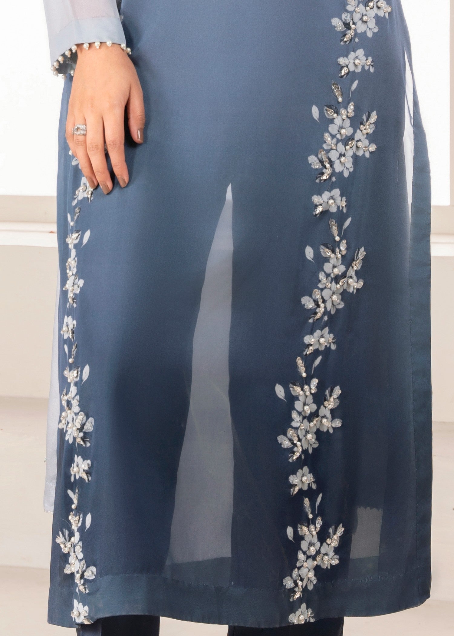 Stitch Vibes Ciel Gris Dress Women 4pcs