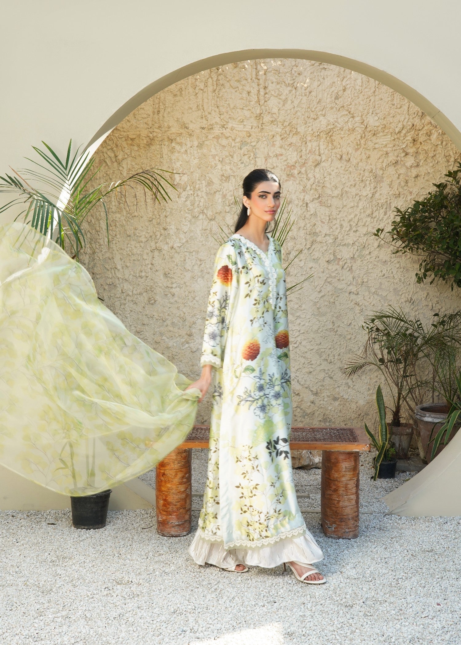 Stitch Vibes Noor Elara Dress Women 2pcs