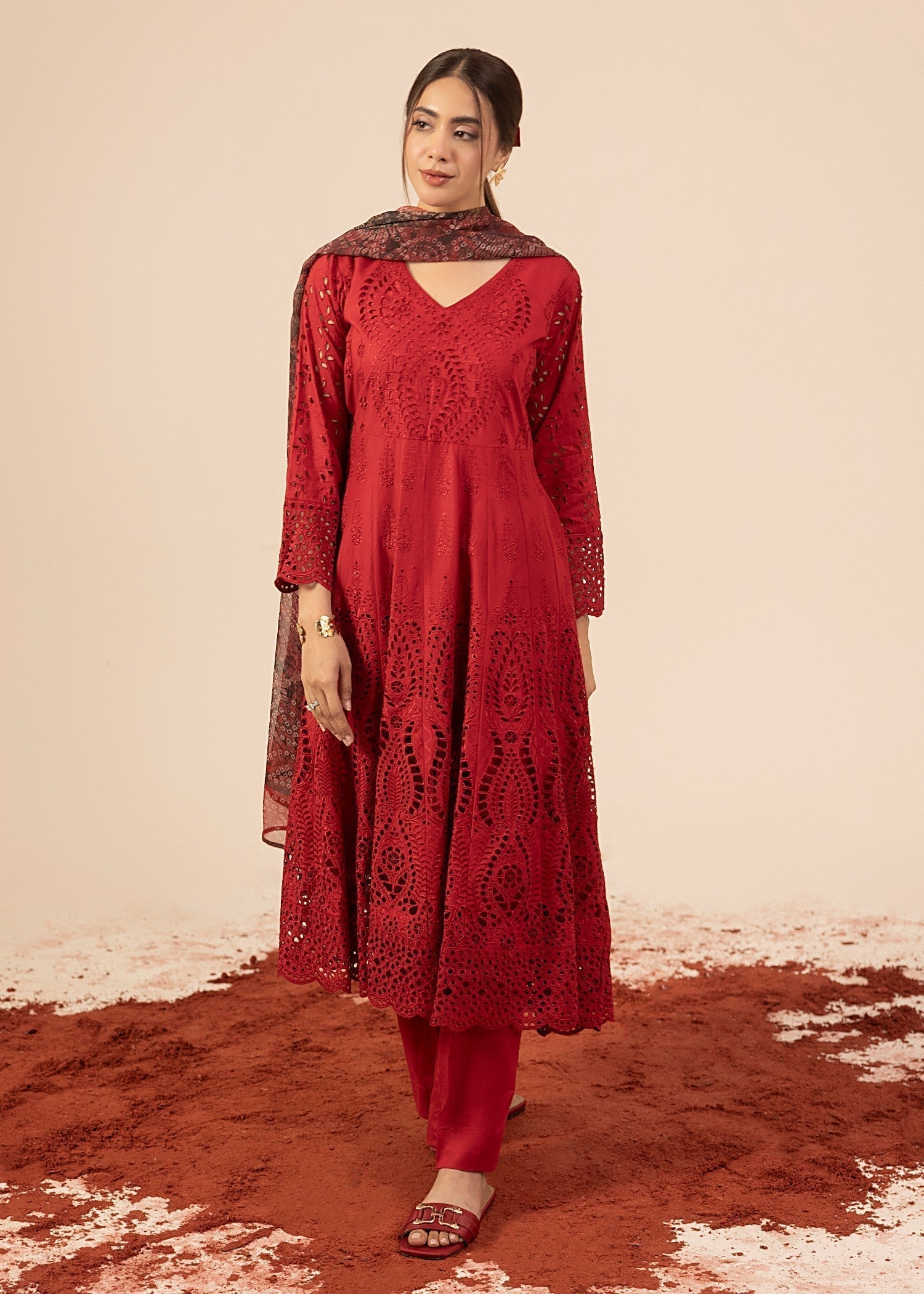 Zuri RIHAM ZC 4780 MAROON Women 3pcs