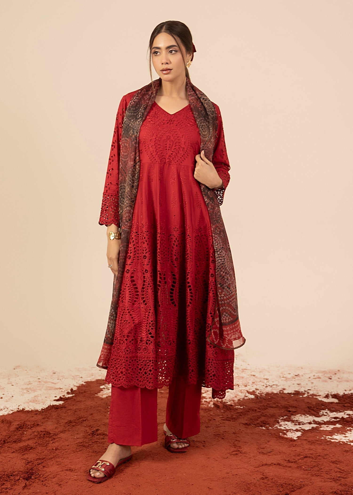 Zuri RIHAM ZC 4780 MAROON Women 3pcs