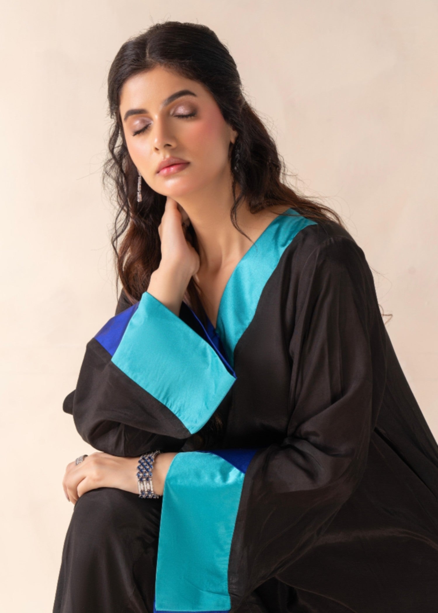 Ray Online Store Black Silk Dominance Women 2pcs