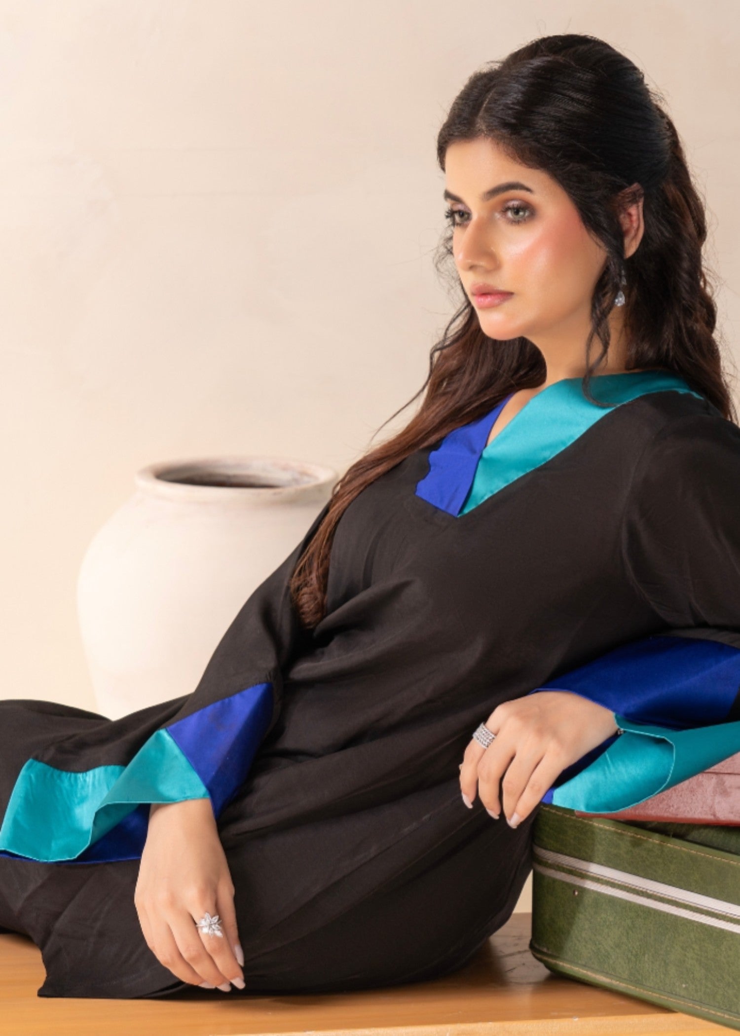 Ray Online Store Black Silk Dominance Women 2pcs